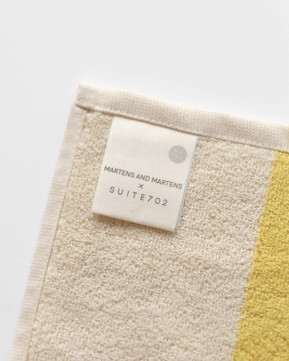 Serviette de bain Jaune Bordeaux