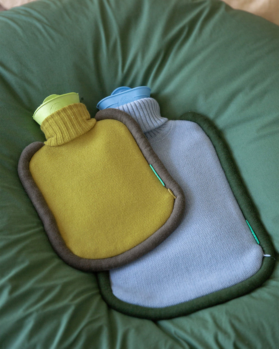 Bumper Hot Water Bottle Light Blue 