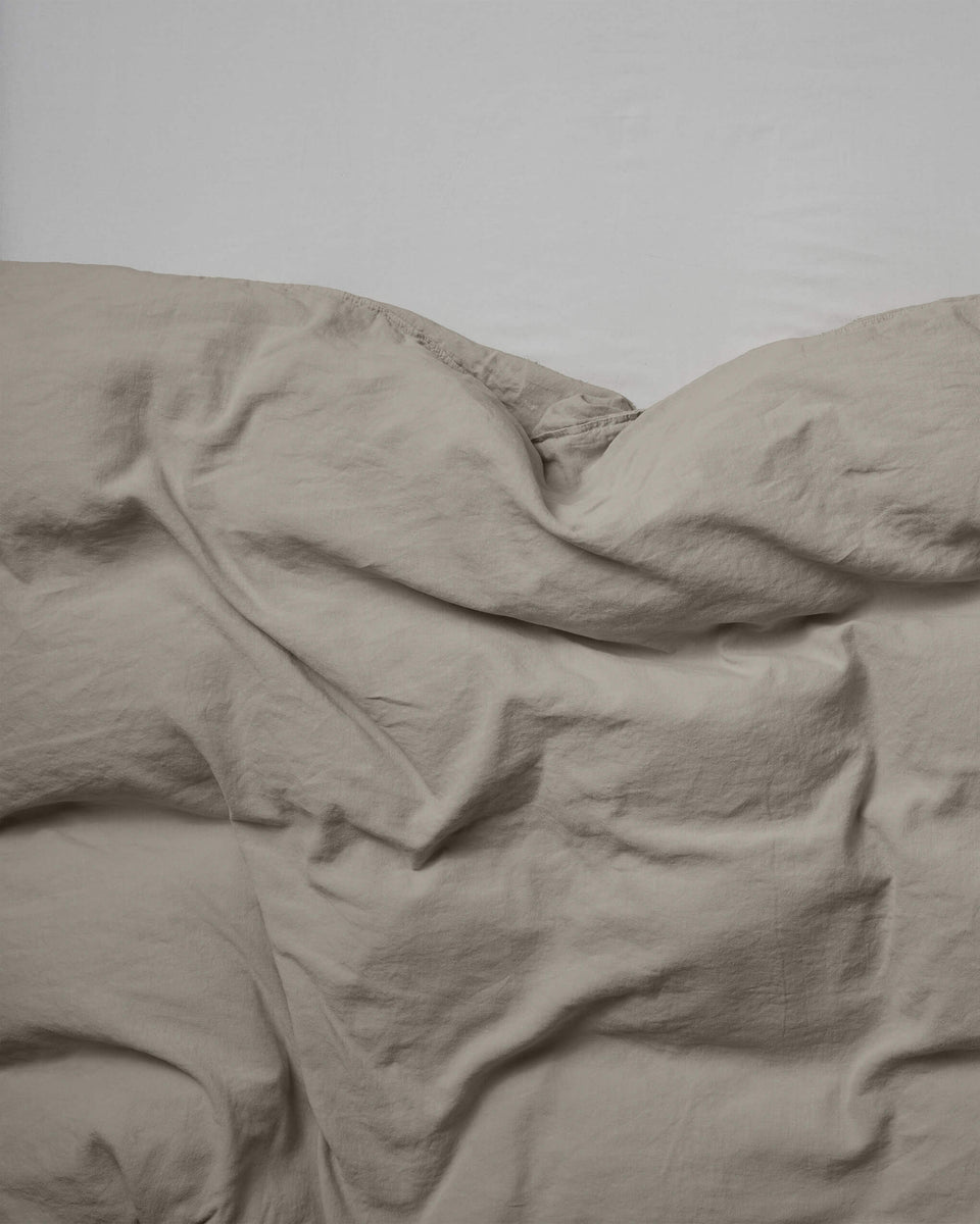 Parure de lit en lin lavé Linen Grey - SUITE702