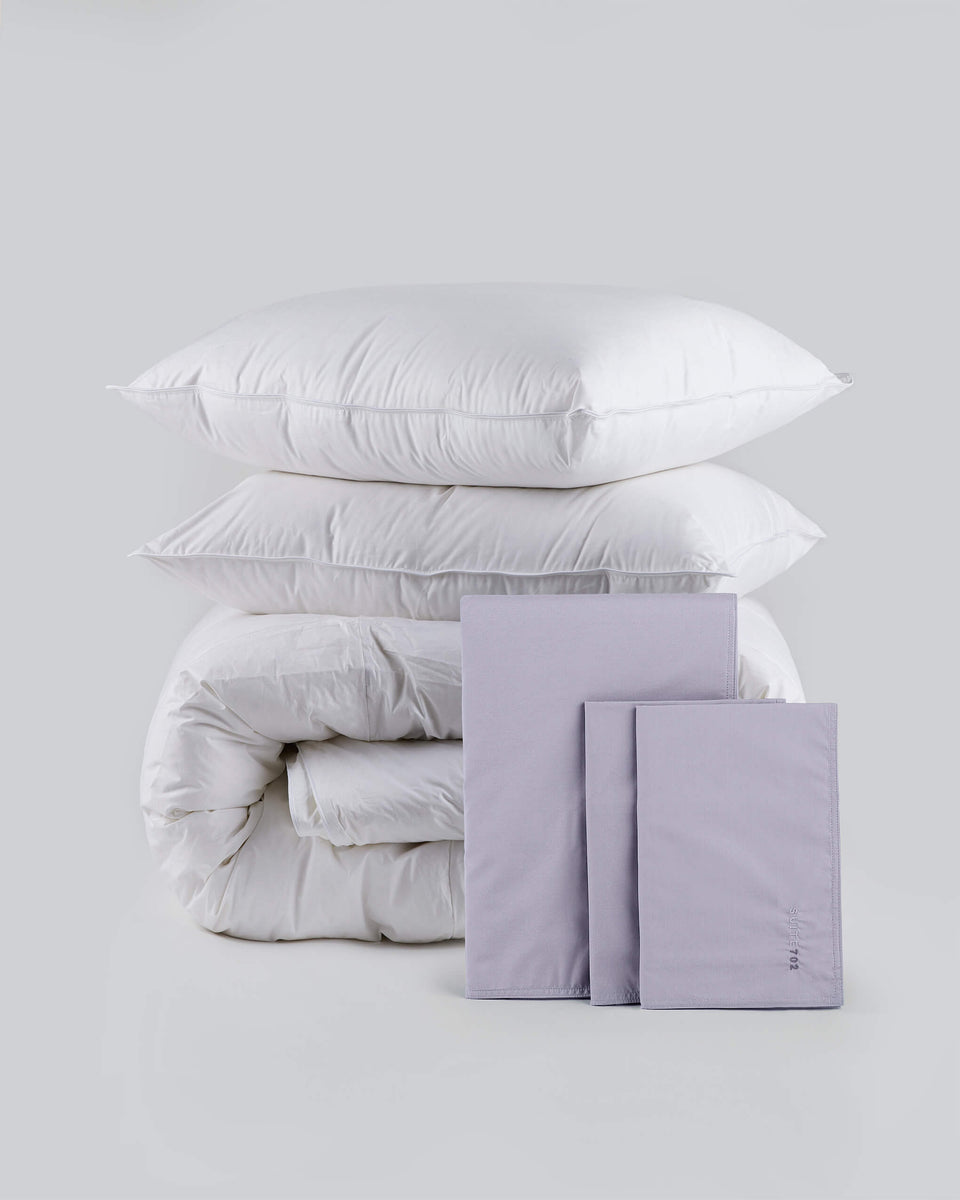 Dons Percale Bundle Lavender Grey - SUITE702