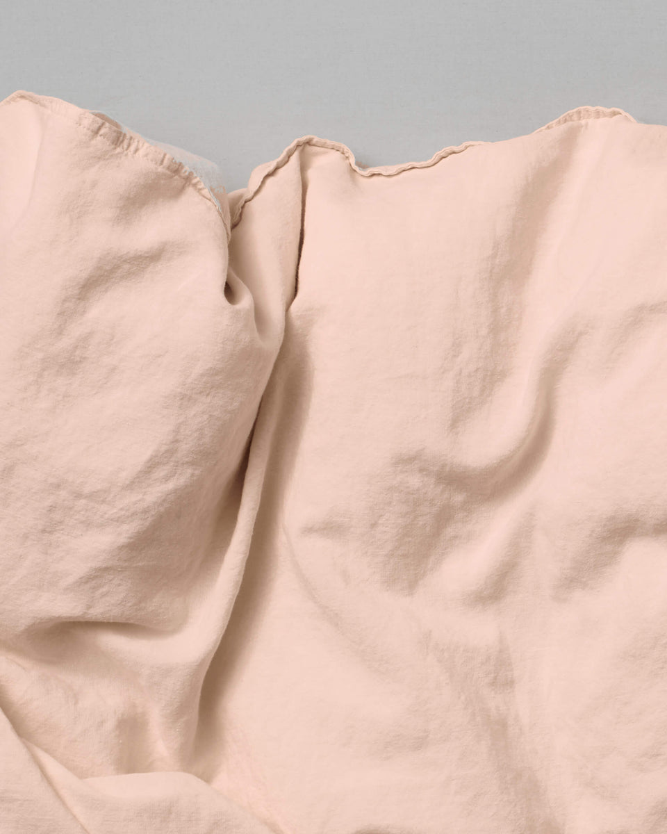 Parure de lit en lin lavé Pale Peach - SUITE702