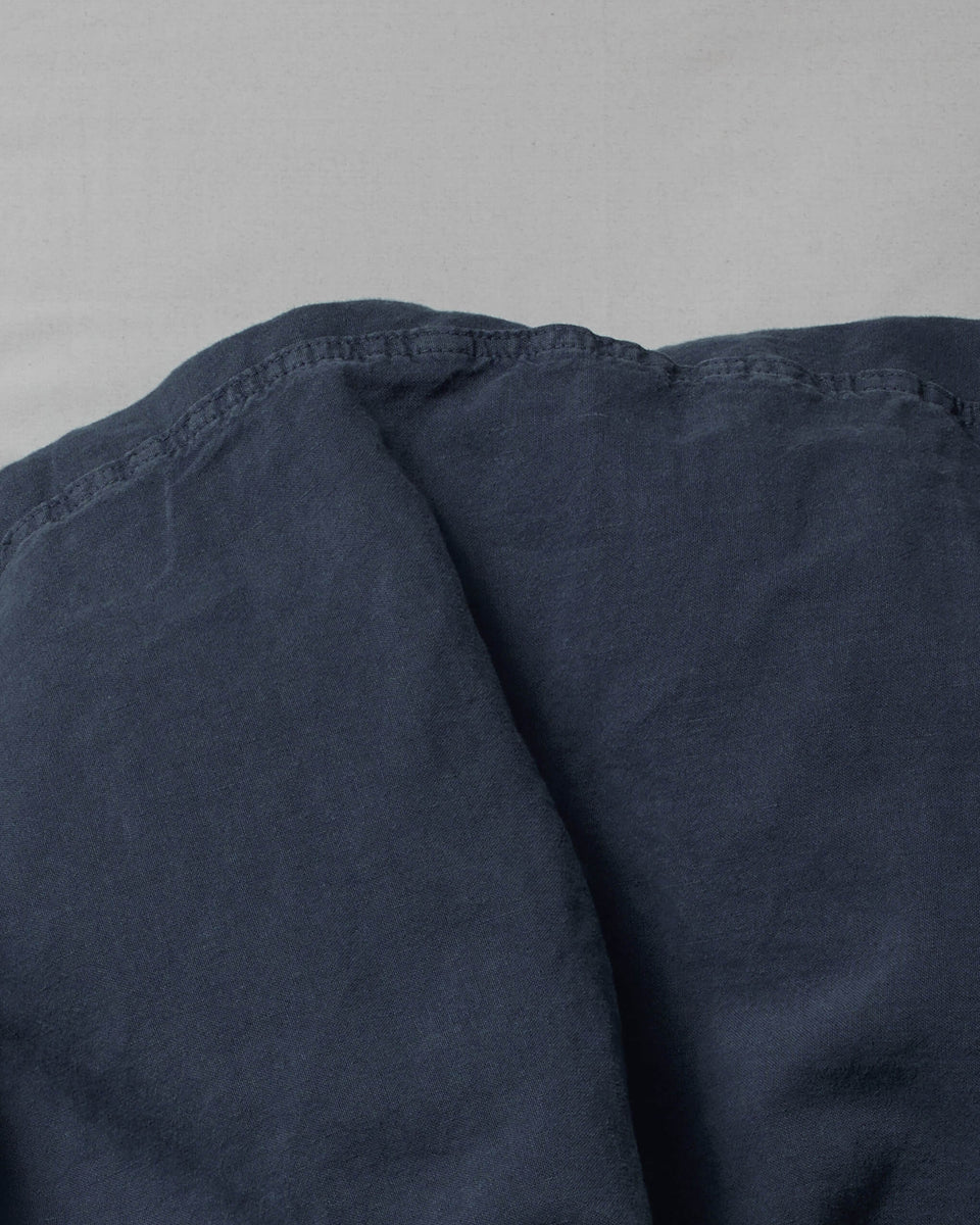Parure de lit en lin lavé Midnight Blue - SUITE702
